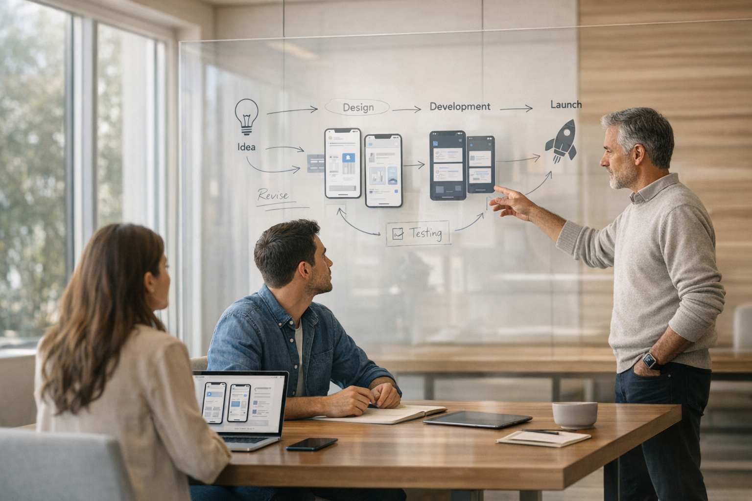 Design process and product planning for Apple apps